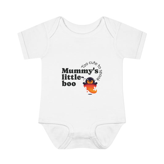 Infant Baby Rib Bodysuit - Mommy's Little Boo
