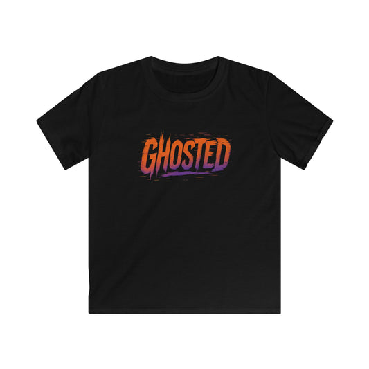 Kids Halloween Tee Ghosted Design Softstyle
