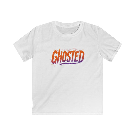 Kids Halloween Tee Ghosted Design Softstyle
